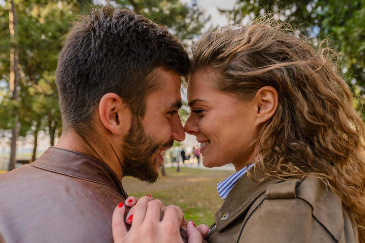 Man Wearing Brown Leather Jacket